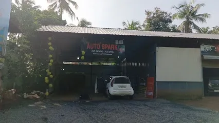 Auto spark, car work shop, washing & polishing