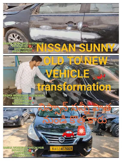 BASHA WorkShop & ECM Hub - Best car repair /car electronics /ECM repair/ Decarbon for carsin madanapalli