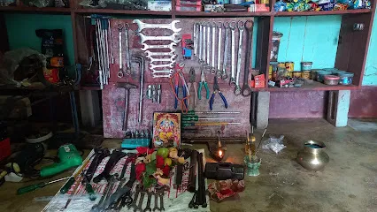 Bicycle repair shop (gadi koraiya)