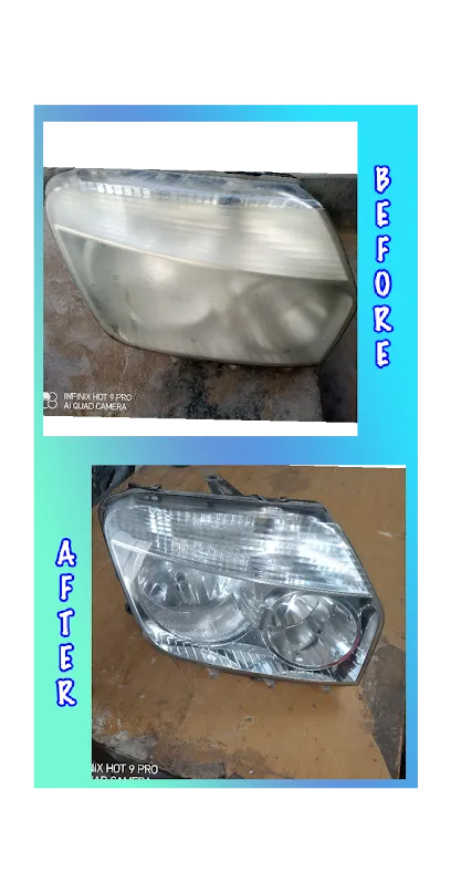 Bombay headlight cleaning
