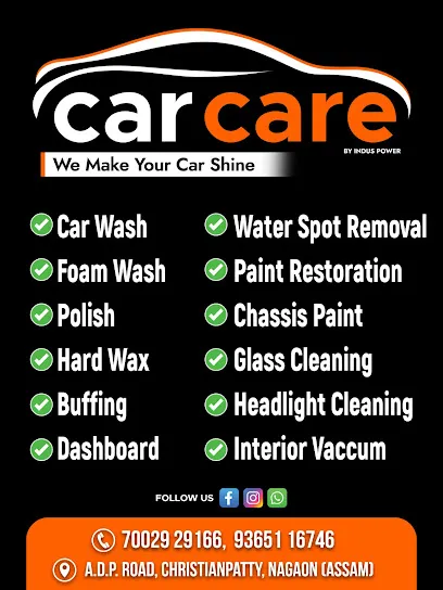 CAR CARE (CAR WASH & DETAILING)