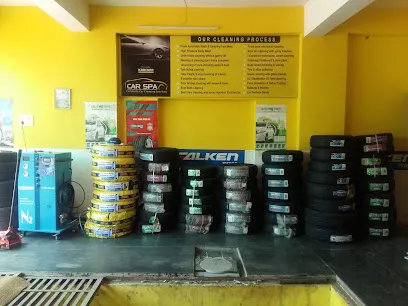 Car Spa, Wheel Alignment & Tyres