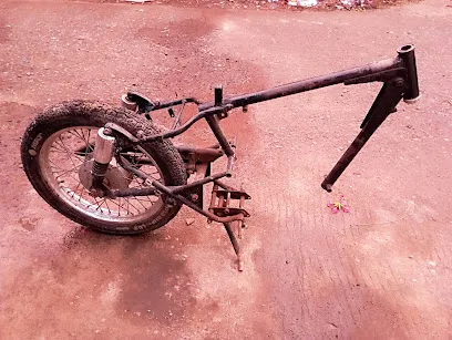 Golden Motorcycle Garage