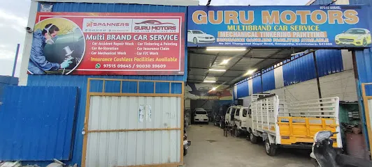 Guru Motors - Car Body Shop In Coimbatore | car painting coimbatore | Accident cars Repair and Restoration in coimbatore