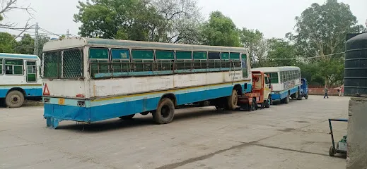 Haryana Roadways Bus Workshop