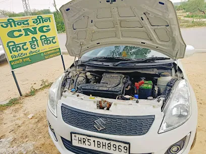 JIND Green CNG kit fitting center