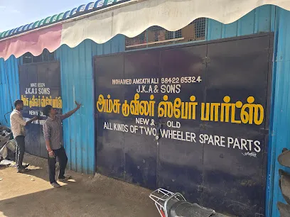 J.K.A & SONS AMSU TWO WHEELER SPARE PARTS