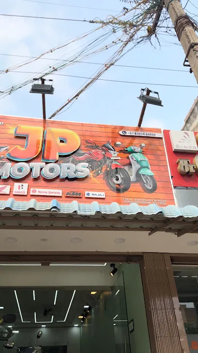 JP MOTORS multi brand two wheeler showroom