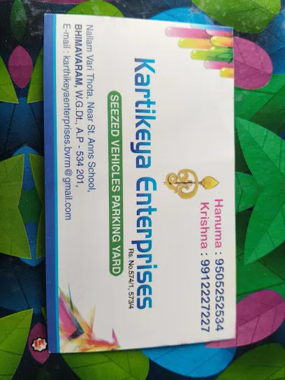 karthikeya enterprises parking yard Bhimavaram