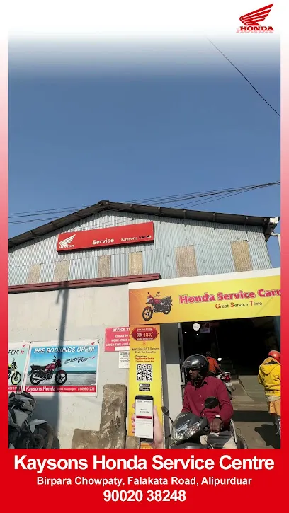 Kaysons Honda Alipurduar - Honda Motorcyle & Scooter Showroom