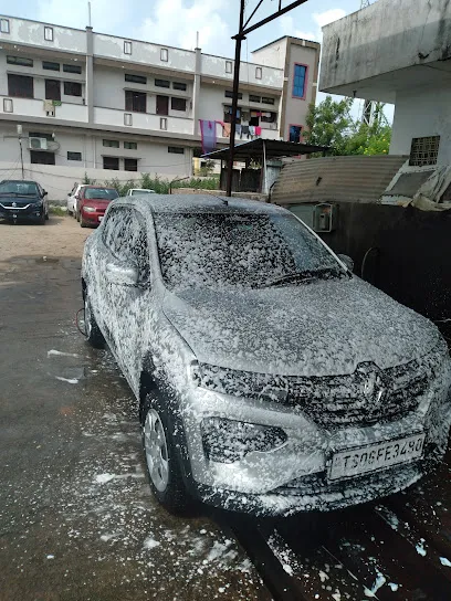 King motors car work and water wash
