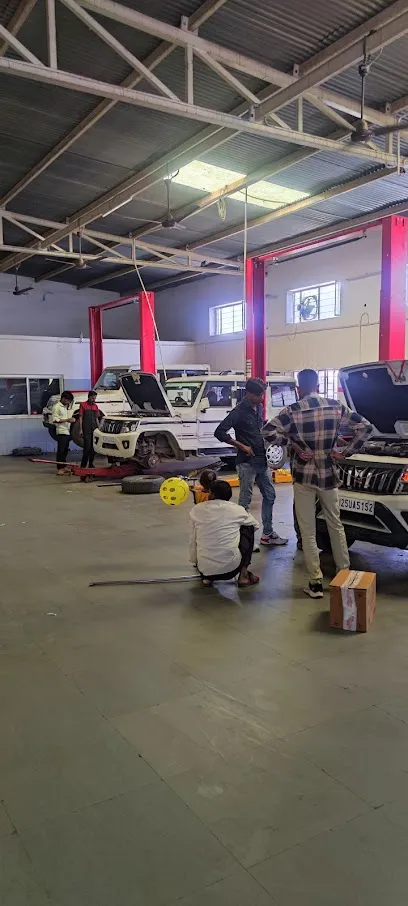 Mahindra Auto World service centre