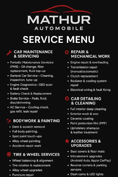 Mathur Automobile – Car Repair & Service in Jaipur