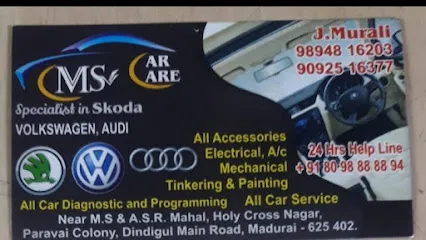 MS CAR CARE SKODA, AUDI, VOLKSWAGEN CAR SERVICE