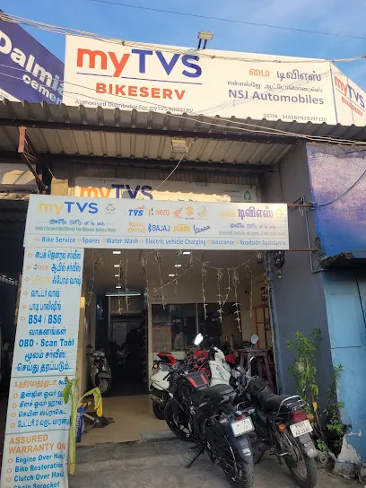 MyTVS All Bike Service - NSJ Automobiles | Trained Mechanic BS4 & BS6 Bike Service | Express Foam Wash
