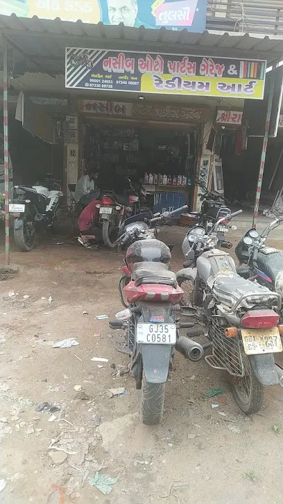 Naseeb Auto Parts Garage & Radium Art