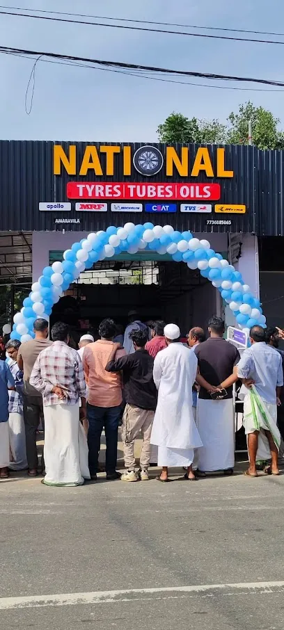 NATIONAL TYRES,TUBES,OILS
