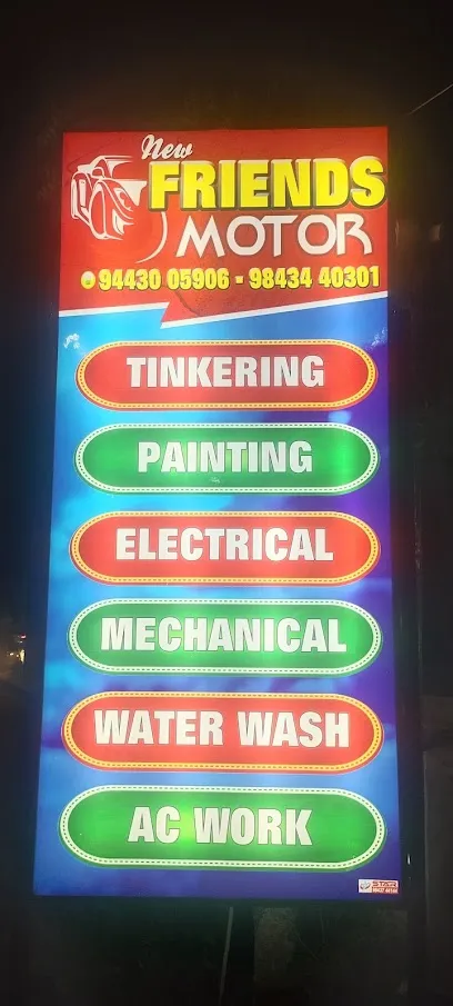 NEW FRIENDS MOTORS - CAR SERVICE METTUPALAYAM
