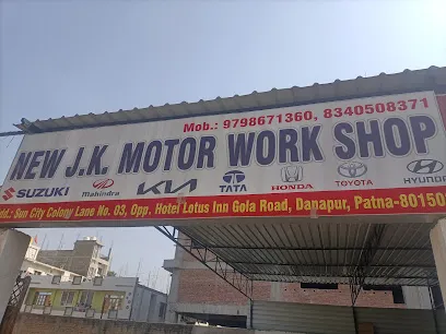 New J.K. Motor work shop