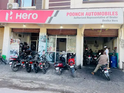 Poonch Automobiles Hero Bikes showroom