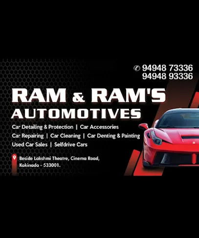 Ram & Ram's Automotives |Ceramic coating|Car Detailing|Car workshop|Water Wash|Car Garage|