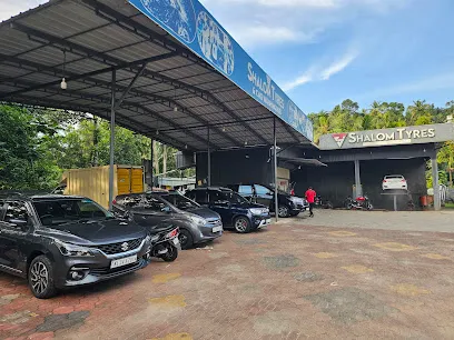 Shalom Tyres & Car Washing Hub (Bridgestone, Apollo,Ceat, Yokohama, JK, Good Year)