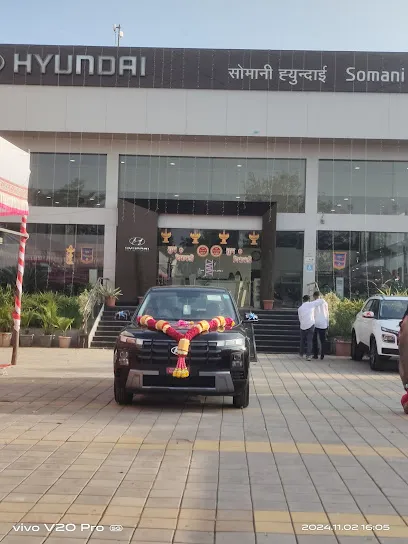 Somani Hyundai Baramati- Authorized Hyundai dealer. Alcazar, Creta, Venue, i10 NIOS, i20, i20 N Line, Aura, Verna, Tucson