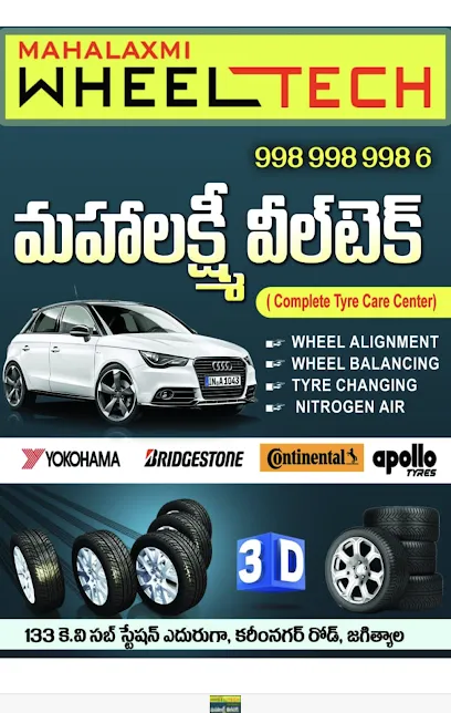 Sri Mahalaxmi 3D Wheel TecH & Tyres ( Complete Tyre Care Center )