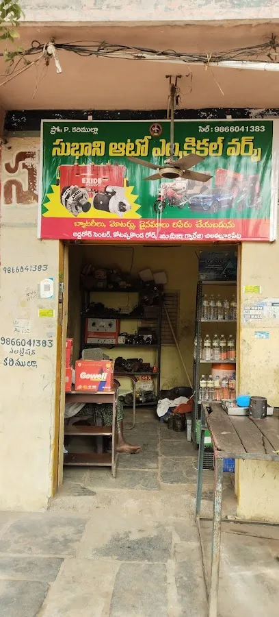 Subhani battery's elacticales