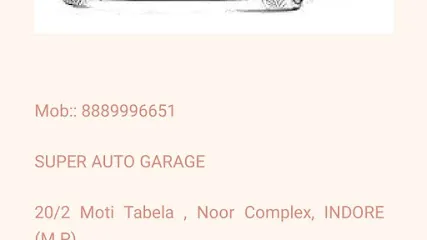 Super Auto Garage 5/2 Moti Tabla