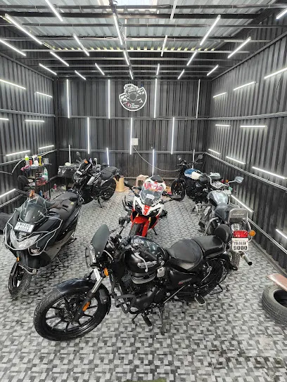 The gleaming garage