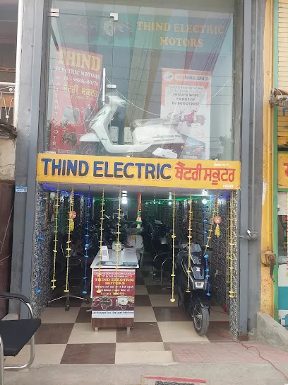 Thind electric motor's ev scooter