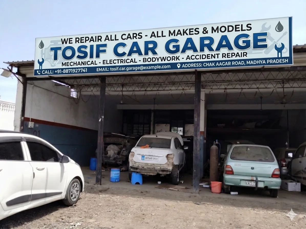 Tosief car garage