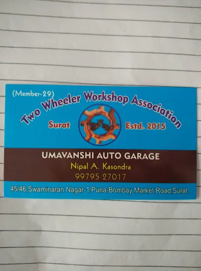 Umavanshi Auto Garage And Service station