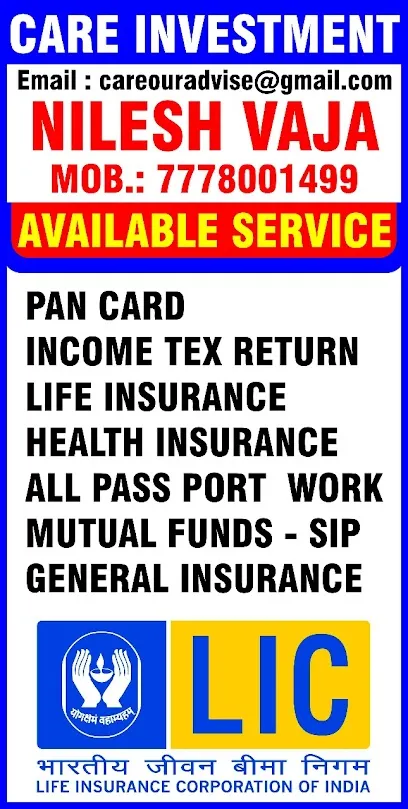 Care Investment (insurance Agent) LIC Premium Collection Center