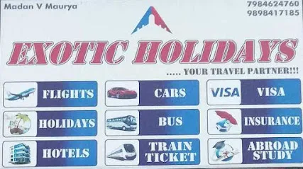 EXOTIC HOLIDAYS YOUR TRAVELS PARTNER