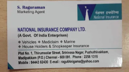 National Insurance Co.Ltd., (GOV.OF INDIA)) - Authorised Agent Chennai