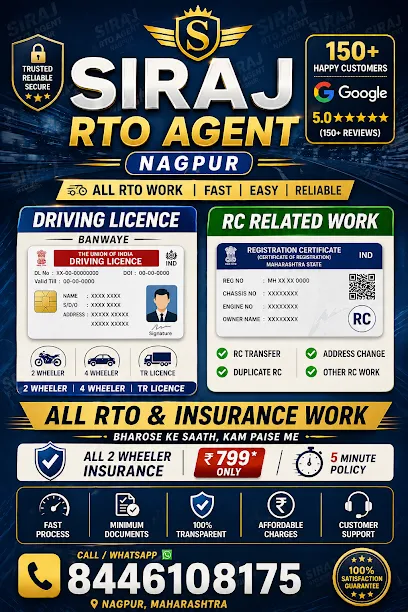 RTO agent nagpur and insurance work