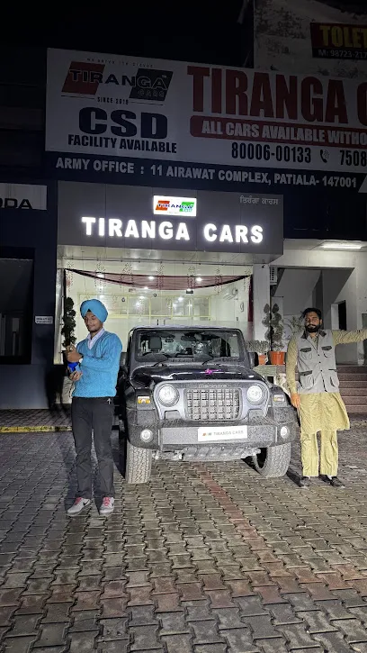 TIRANGA CARS ( CSD AND CPC CARS DEALER IN PATIALA, PUNJAB, INDIA )