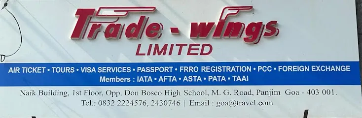 Trade Wings Limited | Travel Agency In Goa | Currency Exchange | Domestic & International Travel Agency In Goa