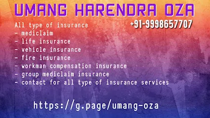 Umang Oza (Senior Insurance Agent and Mutual fund Distributor) - Best insurance agent in Vadodara
