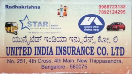 United India and Star Health Insurance Agency Bangalore