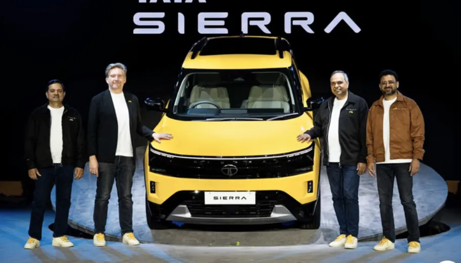 2025 Tata Sierra launched at Rs 11.49 lakh