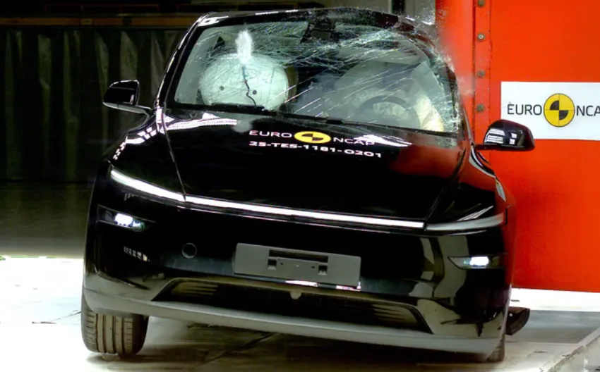 2025 Tesla Model Y Scores 5 Star Euro NCAP Safety Rating