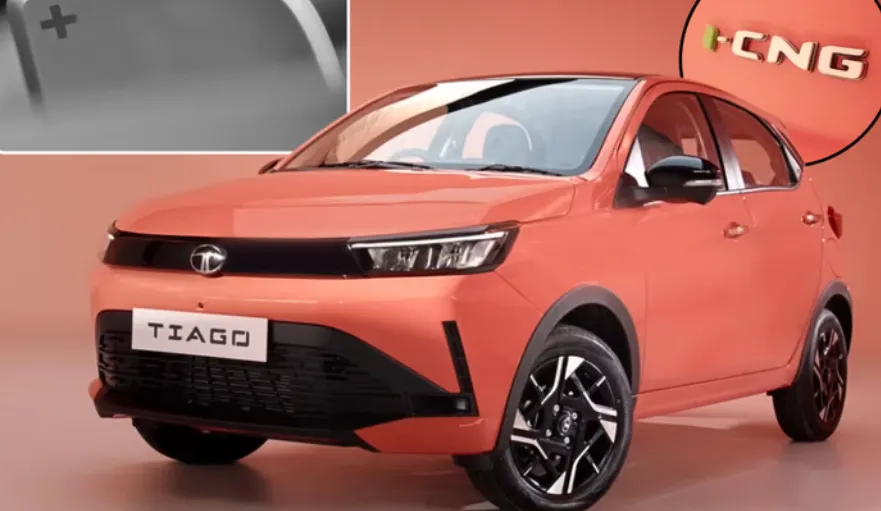 2026 Tata Tiago CNG AMT to Get Paddleshifters