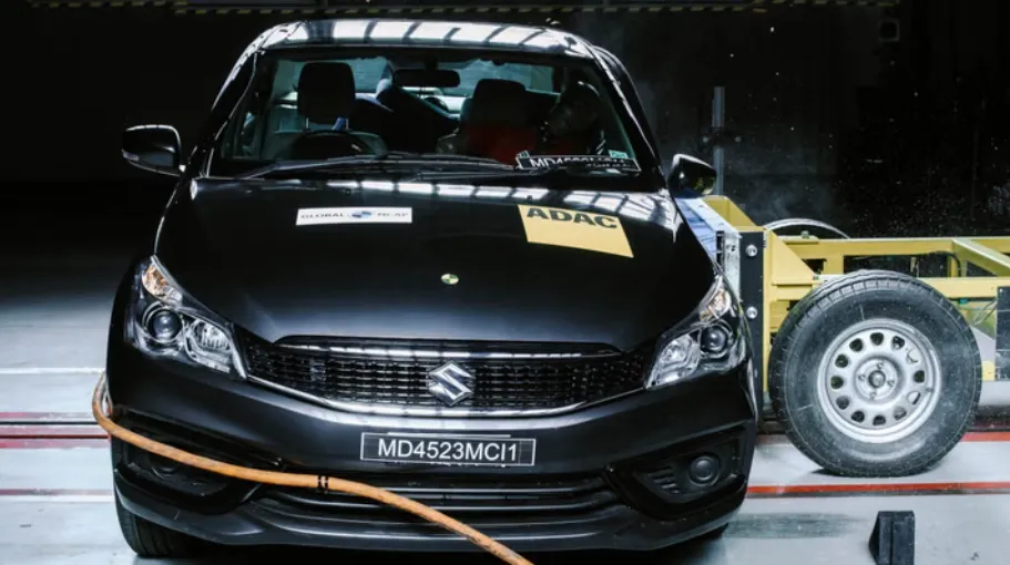 Maruti Ciaz Receives 1 Star Global NCAP Safety Rating