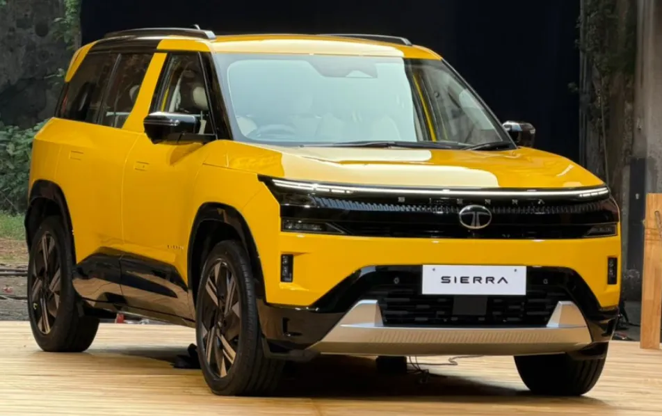 New Tata Sierra Revealed Before November 25 launch