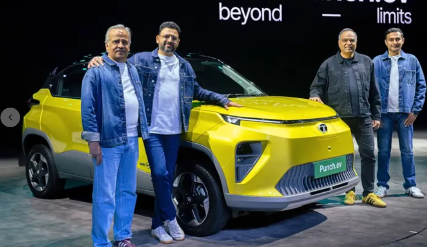 Tata launches Punch EV Facelift at Rs 9.69 Lakh
