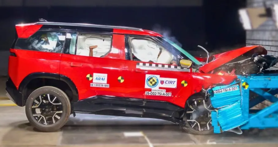 Tata Sierra Scores 5-star Safety Rating in BNCAP Crash Tests
