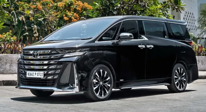 Toyota Vellfire Crosses 5,000 Sales Milestone in India